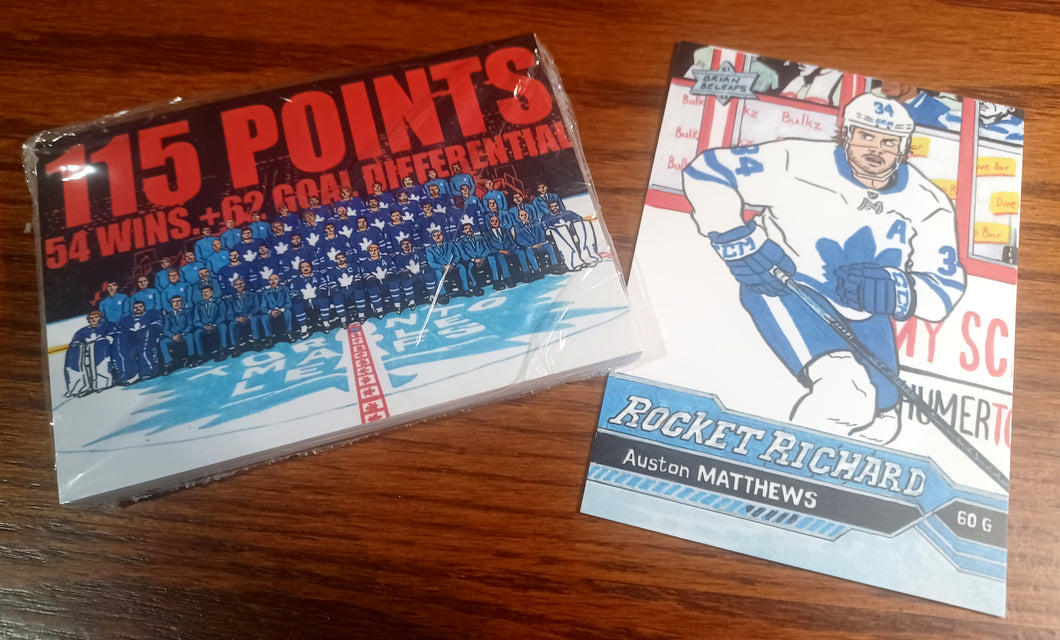 2021-22 BrianBeLeafs Card set